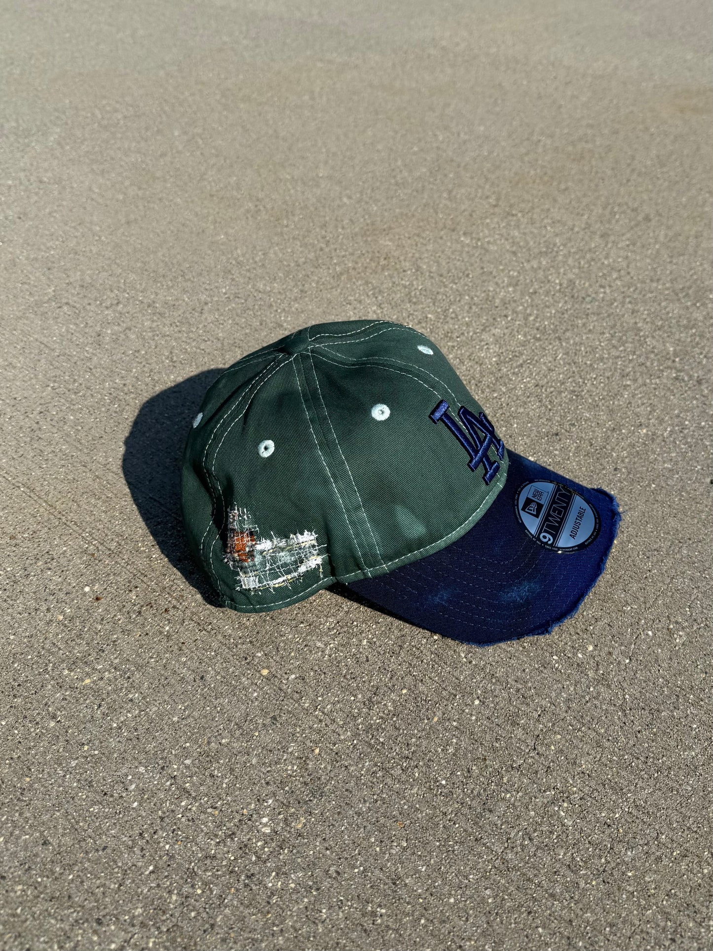 Distressed LA Hat