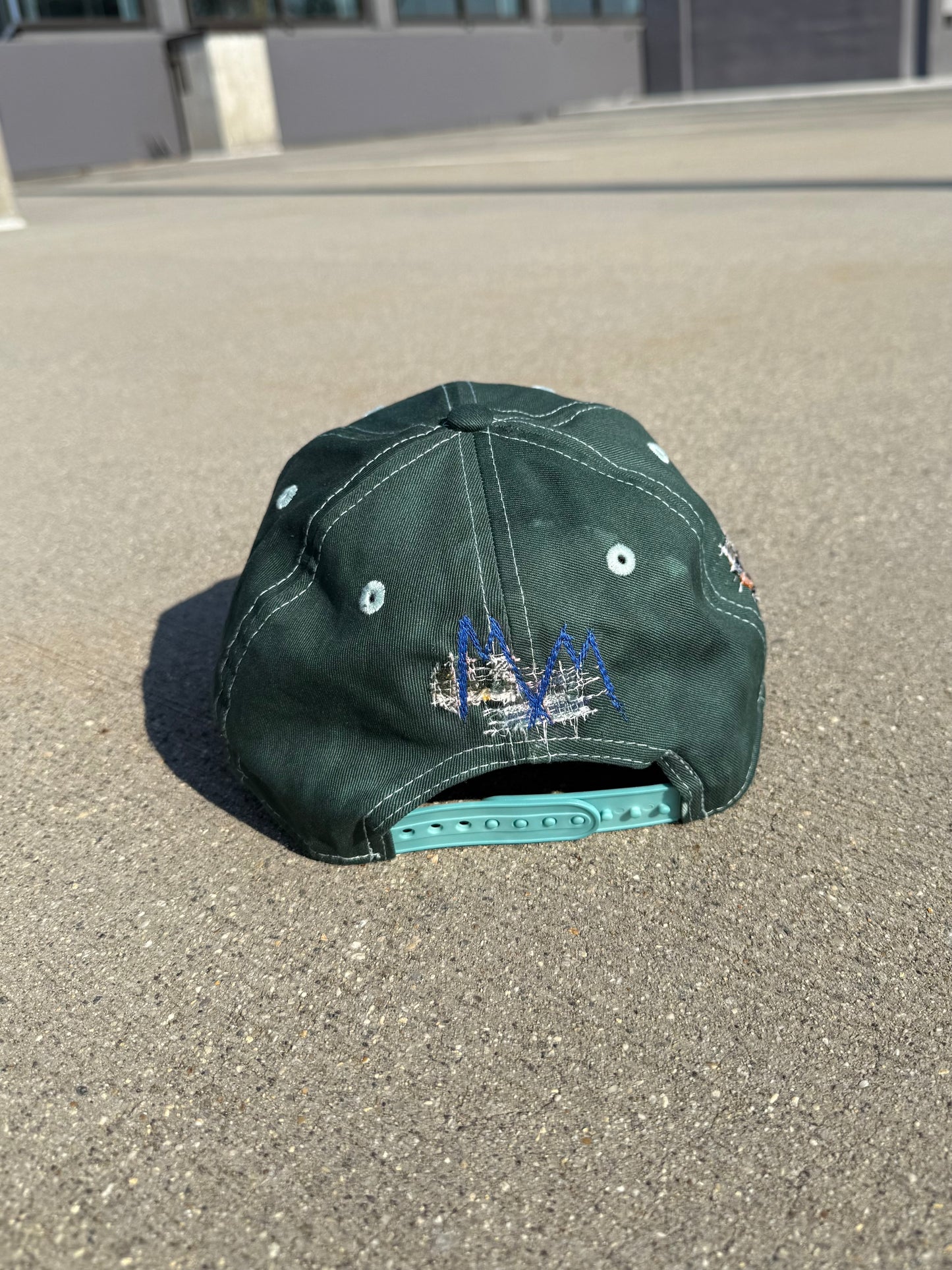 Distressed LA Hat