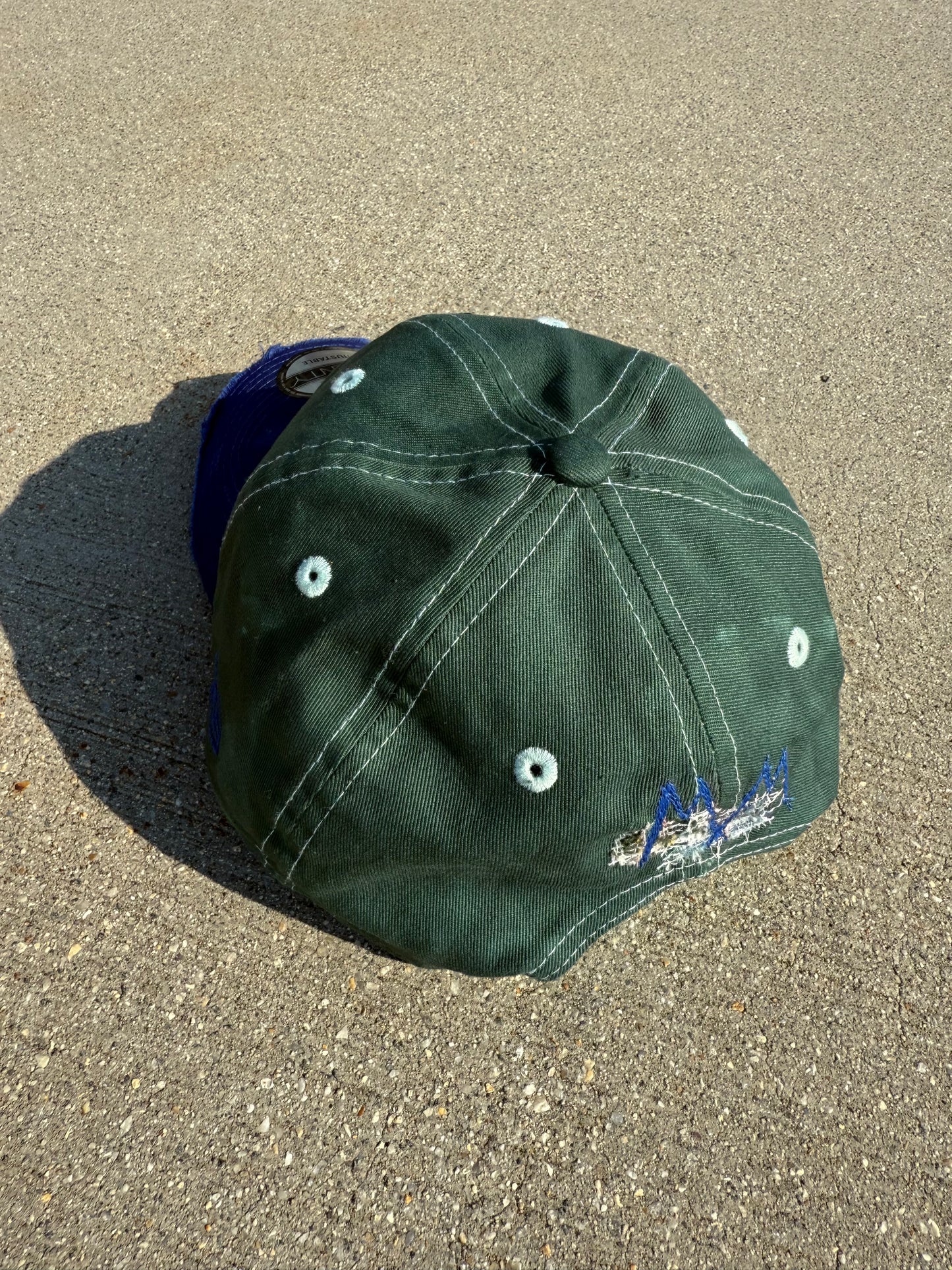 Distressed LA Hat