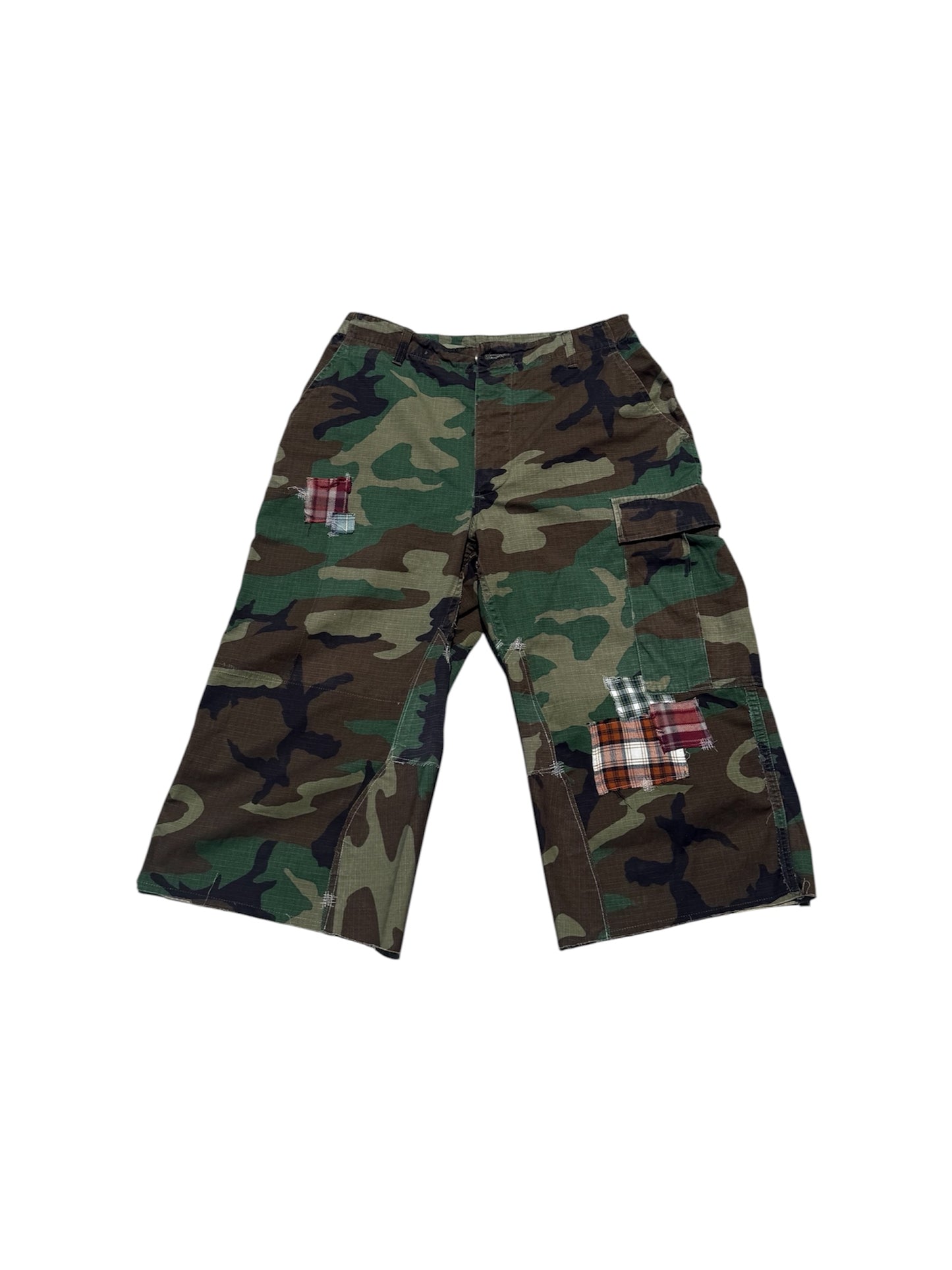 Baggy Camo Shorts