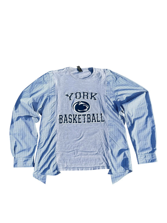 York Bball Plaid Longsleeve