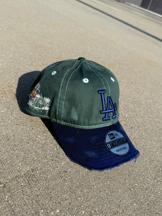 Distressed LA Hat